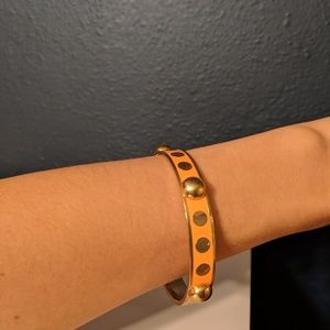 C. Wonder Jewelry - C. Wonder Dancing Dots Enamel Bangle Bracelet C. Wonder Jewelry - C. Wonder Dancing Dots Enamel Bangle Bracelet